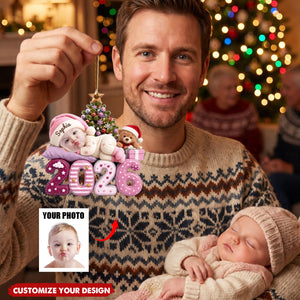 Our Greatest Blessing Ever - Custom Photo Acrylic Shape Ornament