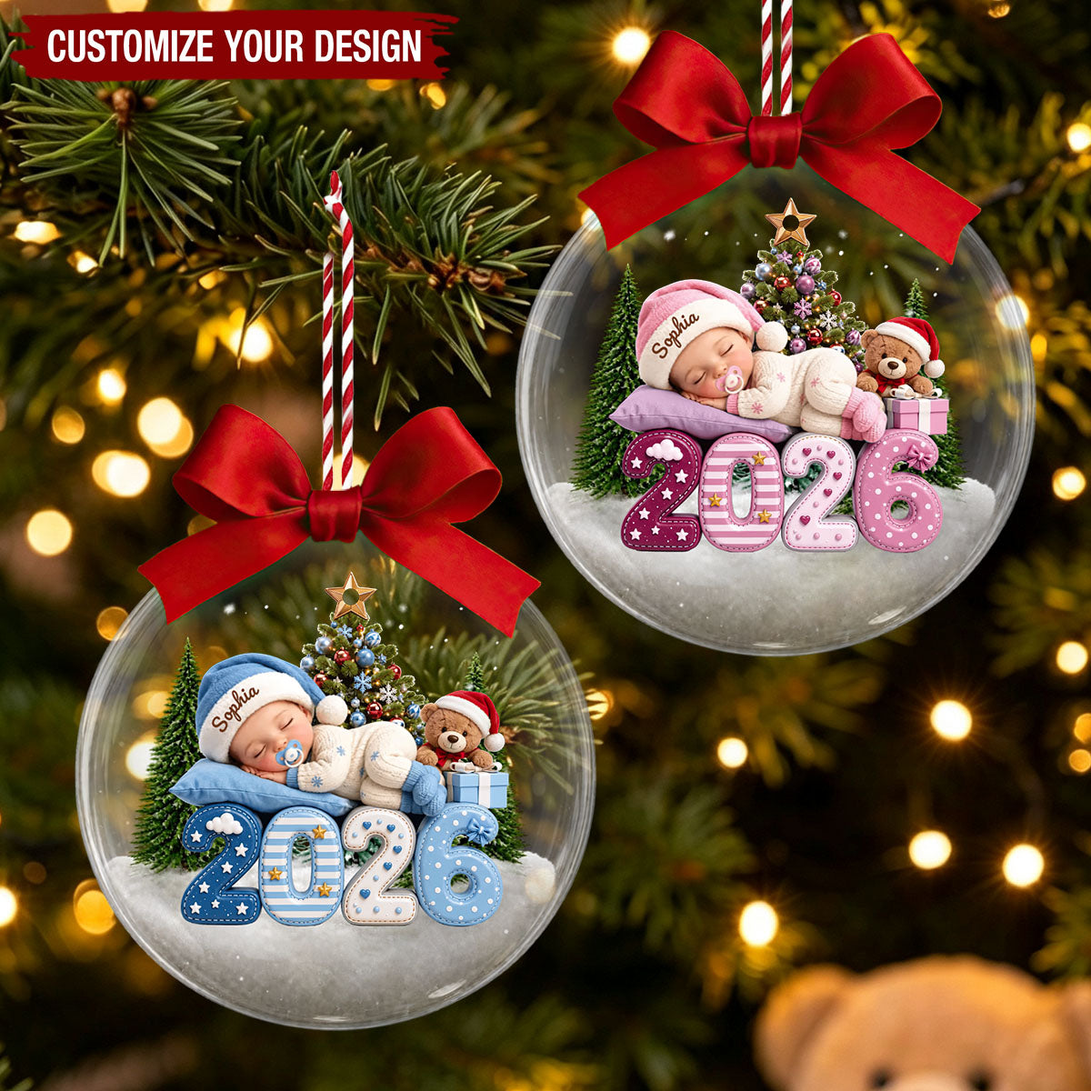 Our Greatest Blessing Ever - Personalized Acrylic Ornament