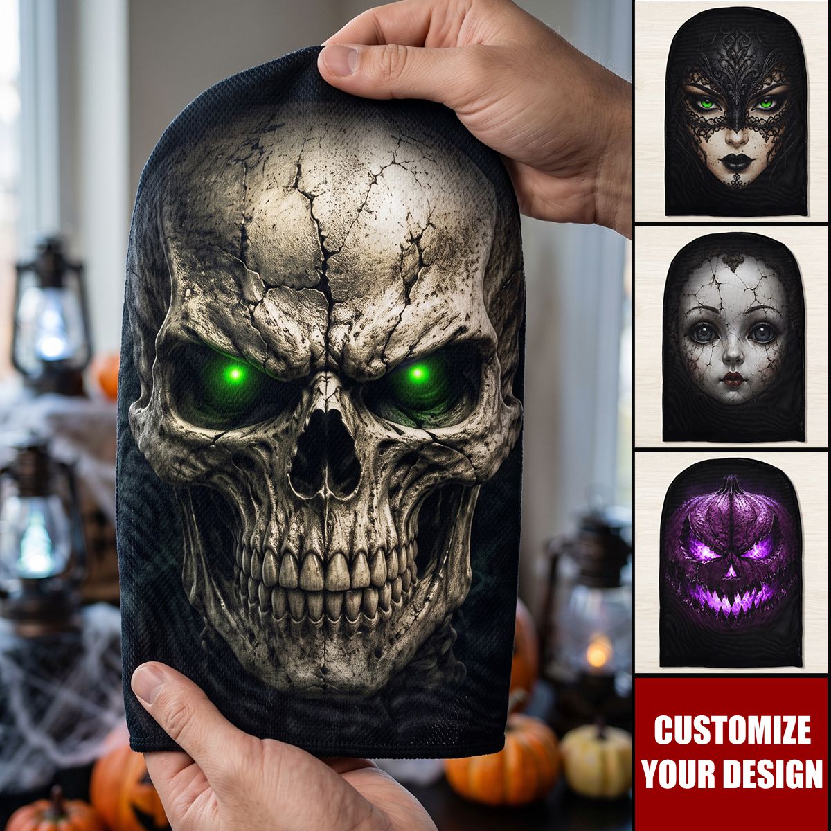 Custom Balaclava Mask - Personalized Halloween Birthday Gifts For Him, Her