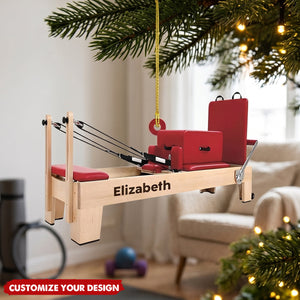 Custom Pilates Equipment Ornament, Unique Gift For Pilates Instructor & Lover