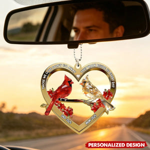 Those We Love Don't Go Away, Car Hanging Ornament, Memorial Gift