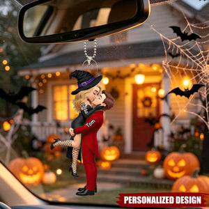 Personalized Halloween, Anniversary, and Wedding Gifts for Couples – Custom Hanging Ornament