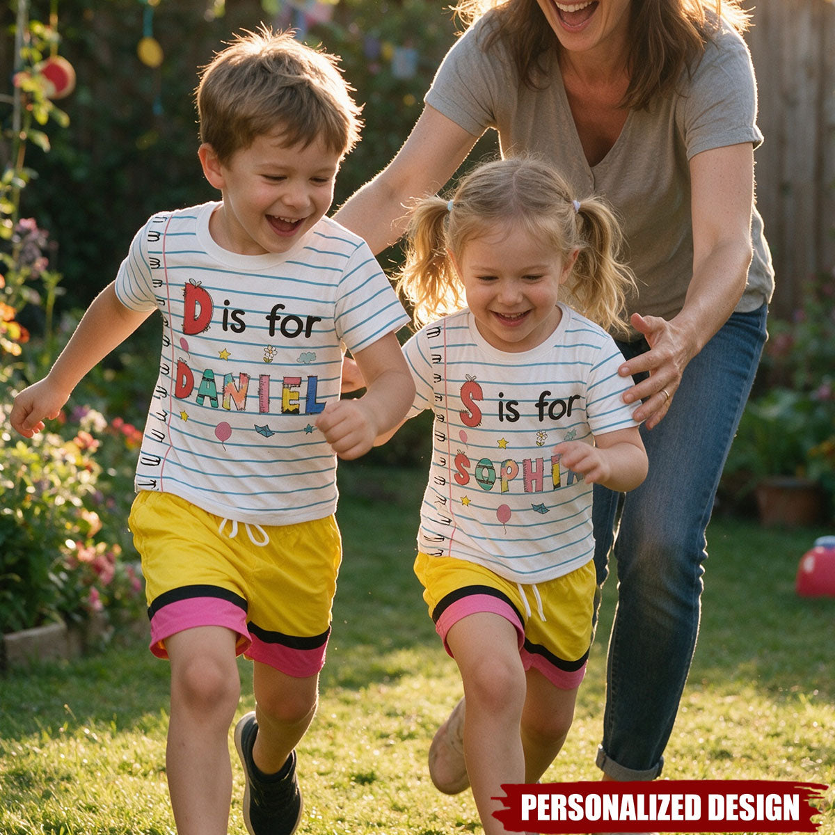 Paper Design Kid Back To School - Personalized Kids Shirt