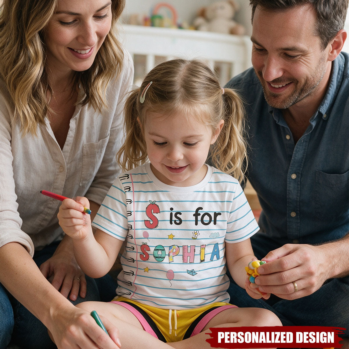 Paper Design Kid Back To School - Personalized Kids Shirt