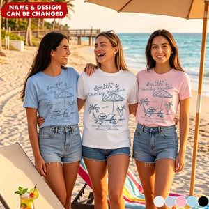 Family Trip Friends Vacation Matching Shirts Summer - Personalized Shirt