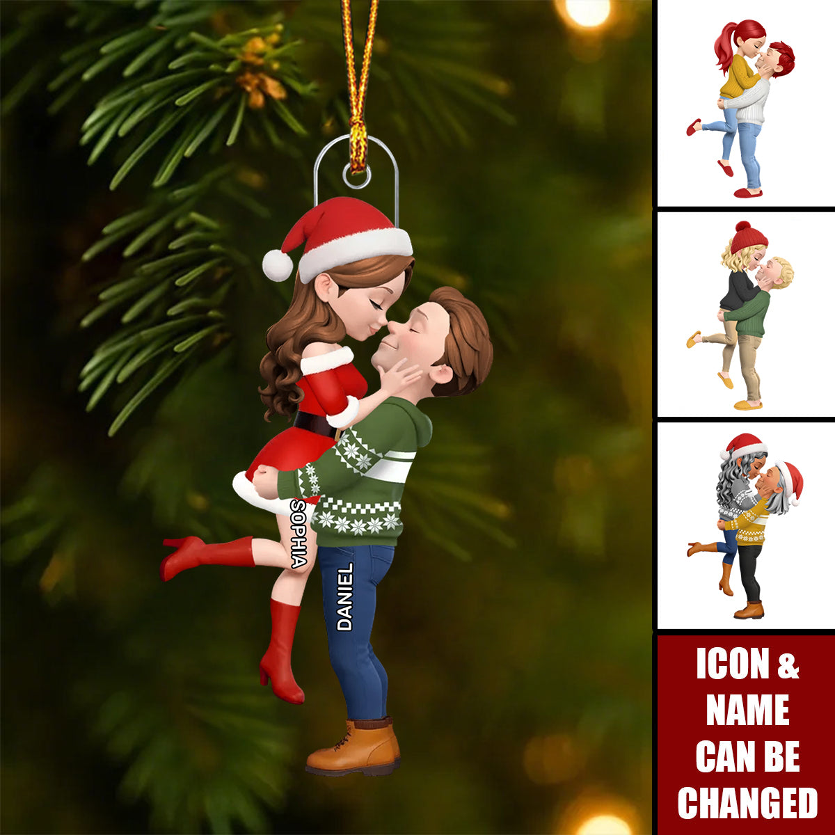 You And Me We Got This - Personalized 1-Layer Acrylic Ornament