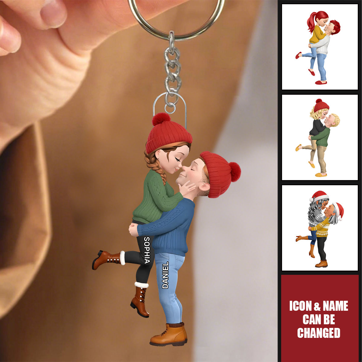 You And Me We Got This - Personalized Acrylic Keychain