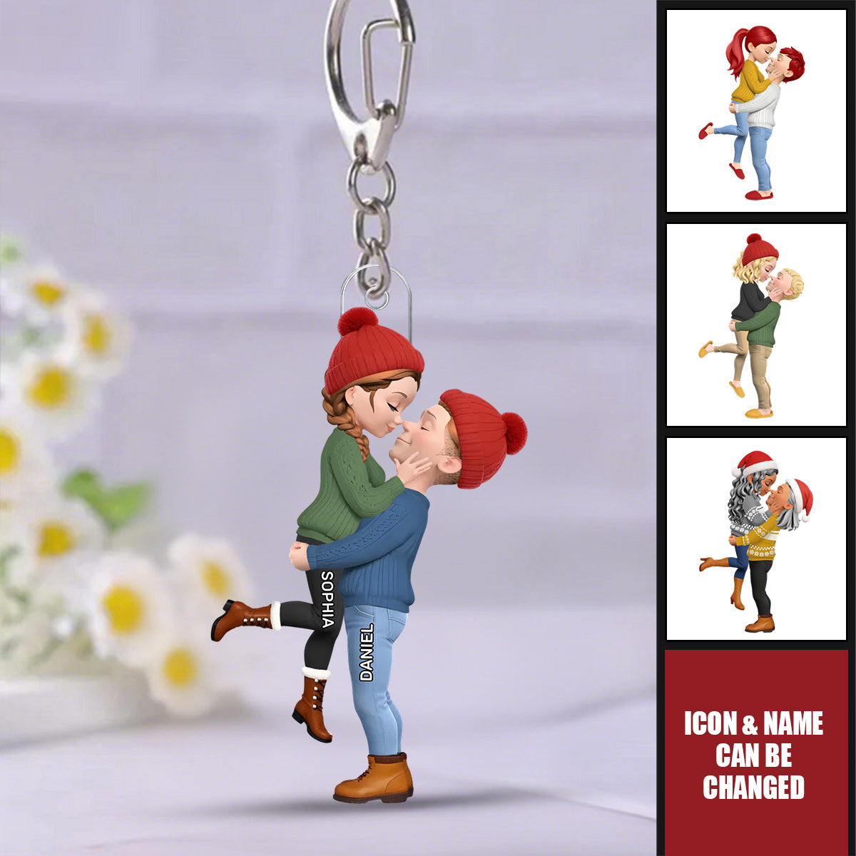 You And Me We Got This - Personalized Acrylic Keychain