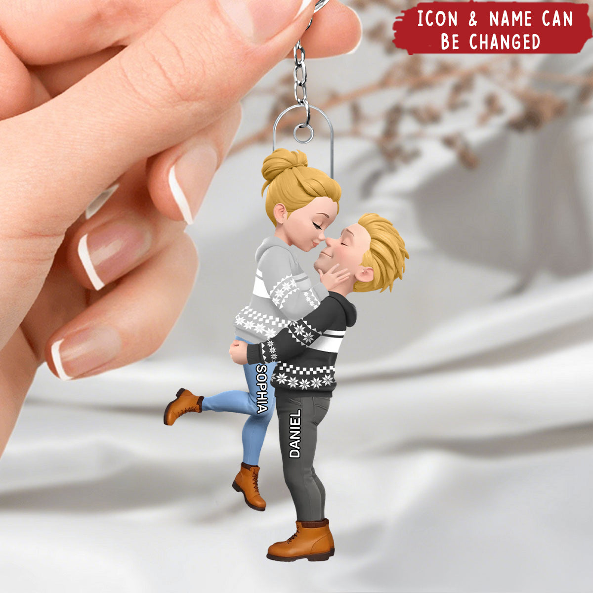 You And Me We Got This - Personalized Acrylic Keychain