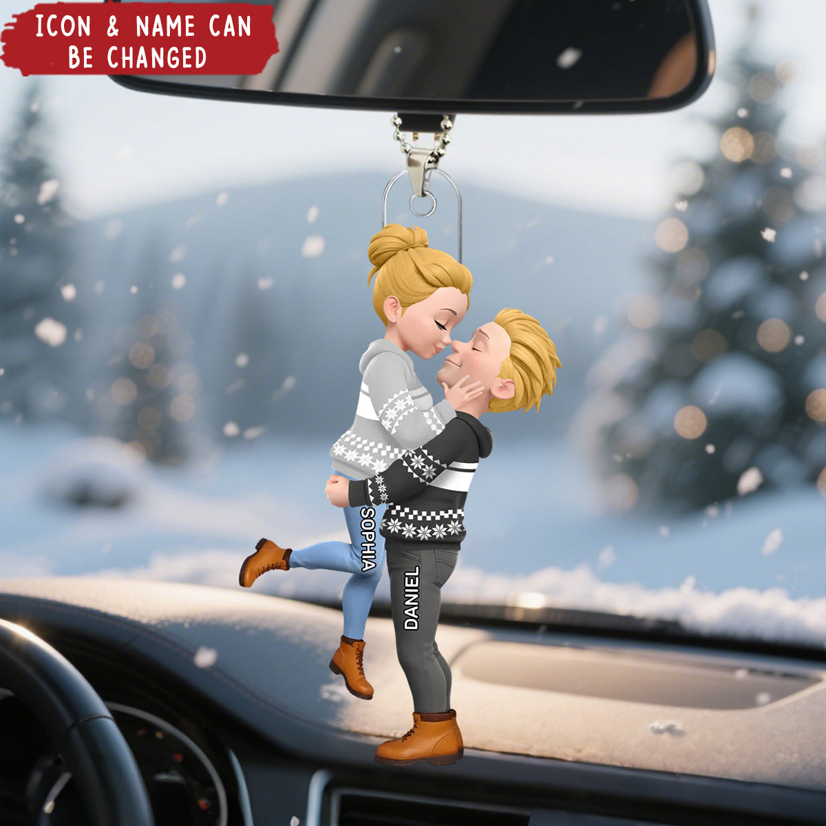 You And Me We Got This - Personalized Acrylic Car Ornament