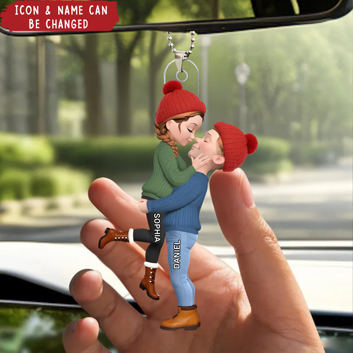 You And Me We Got This - Personalized Acrylic Car Ornament