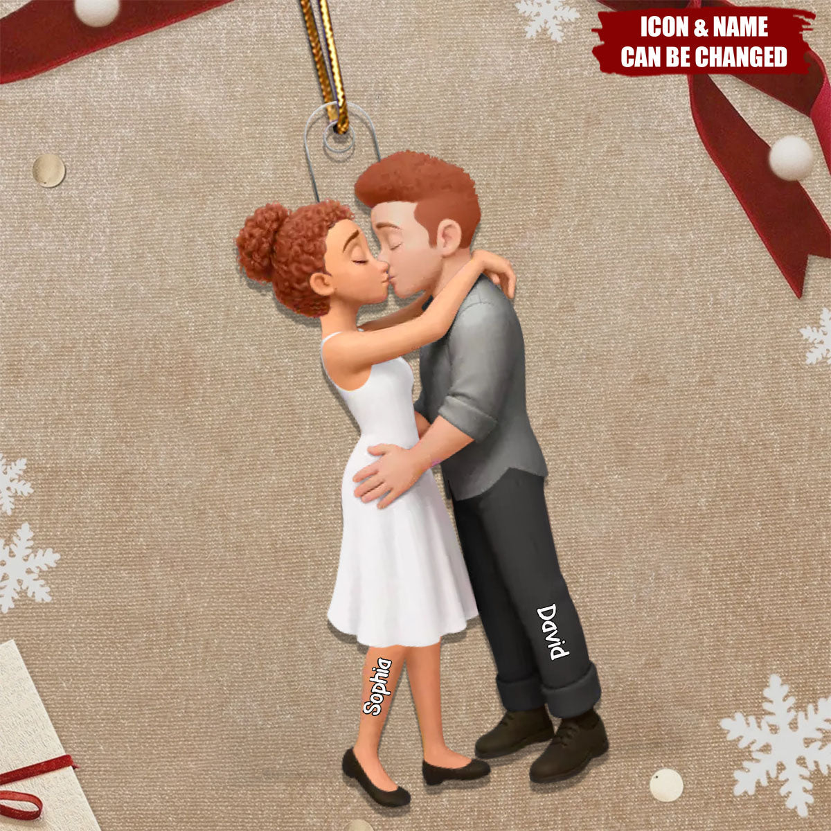 Together We Build Forever - Personalized Acrylic Ornament