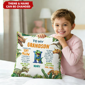 Kid Alphabet Hug This - Personalized Pillow