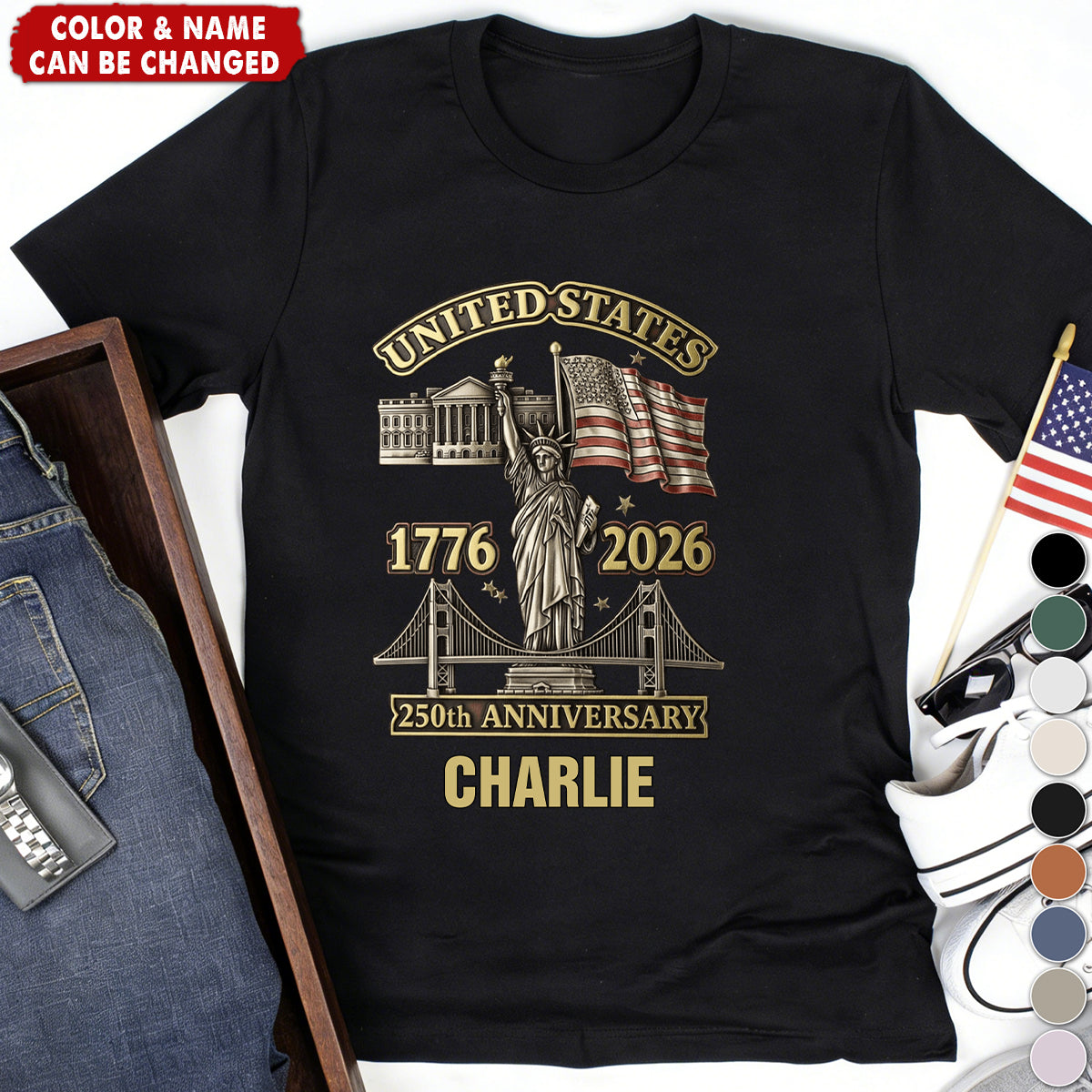 250th Anniversary - Personalized Shirt