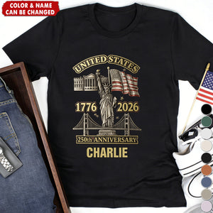 250th Anniversary - Personalized Shirt