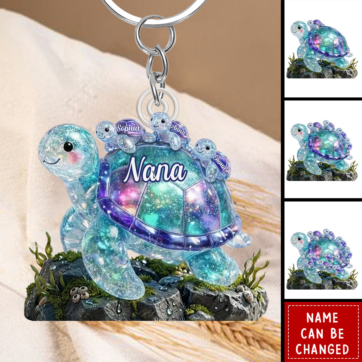 Personalized Keychain - Mother's Day Gifts For Mom, Grandma - You Are Truly Appreciated