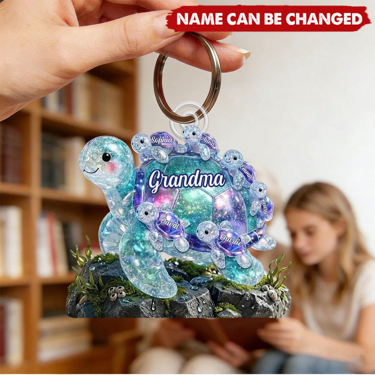 Personalized Keychain - Mother's Day Gifts For Mom, Grandma - You Are Truly Appreciated
