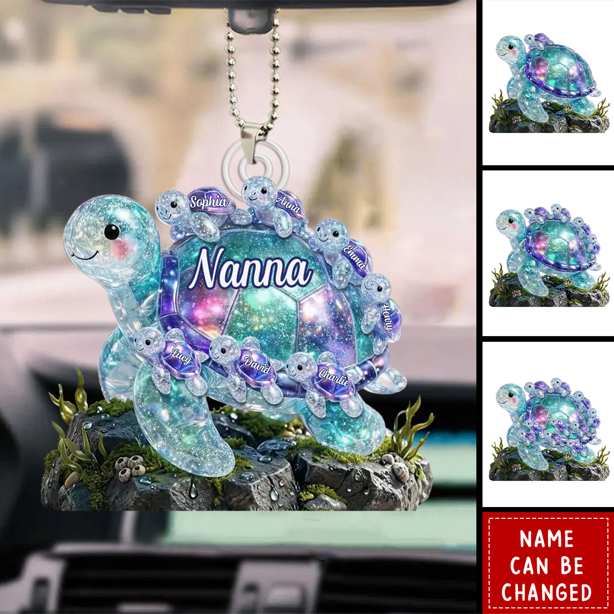 Personalized Car Ornament - Mother's Day Gifts For Mom, Grandma - You Are Truly Appreciated