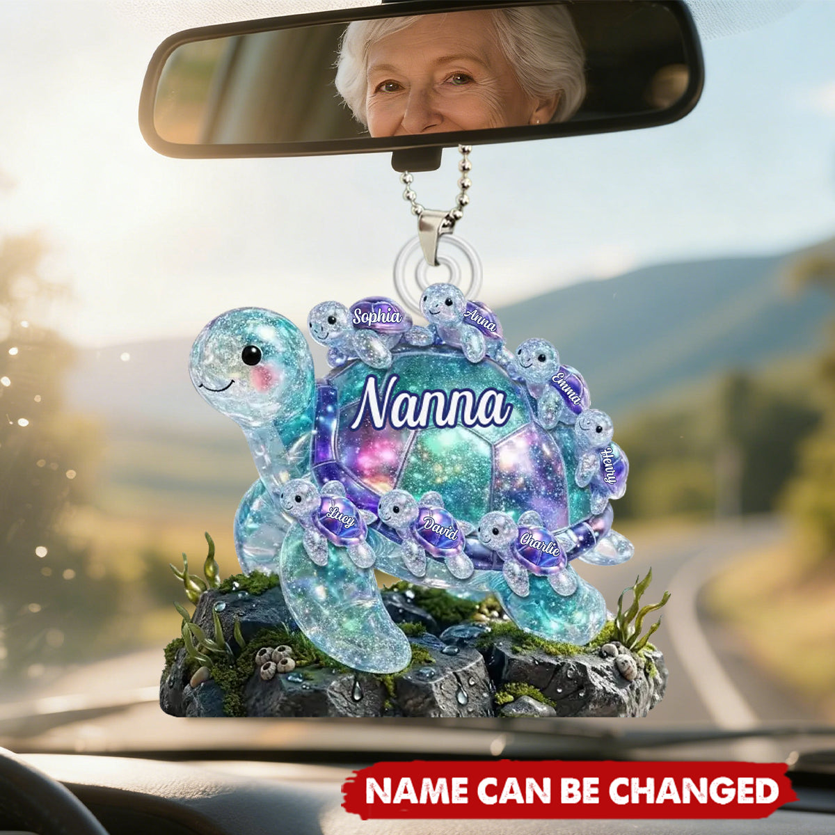 Personalized Car Ornament - Mother's Day Gifts For Mom, Grandma - You Are Truly Appreciated