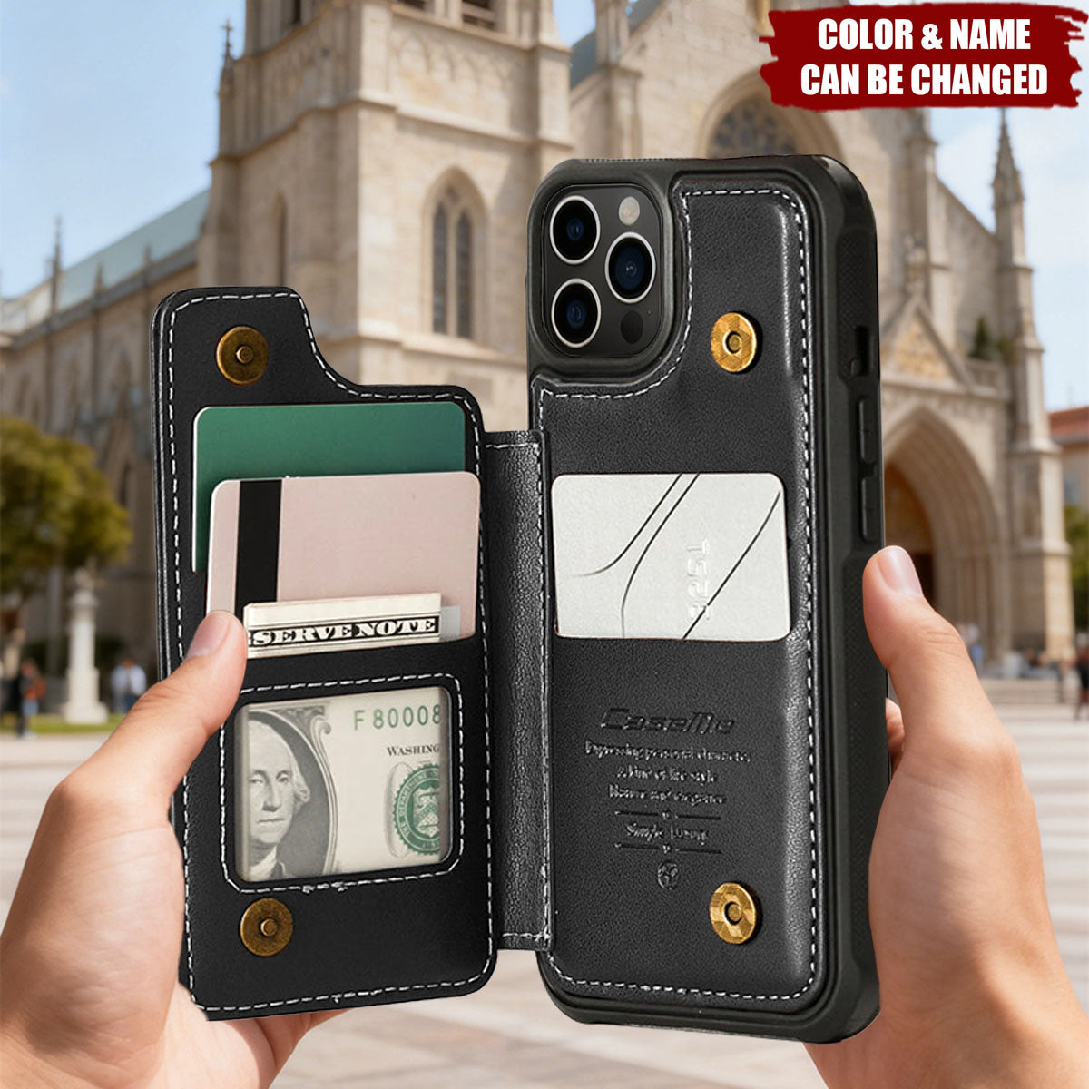 Knight Of God - Personalized Christian Wallet Phone Case
