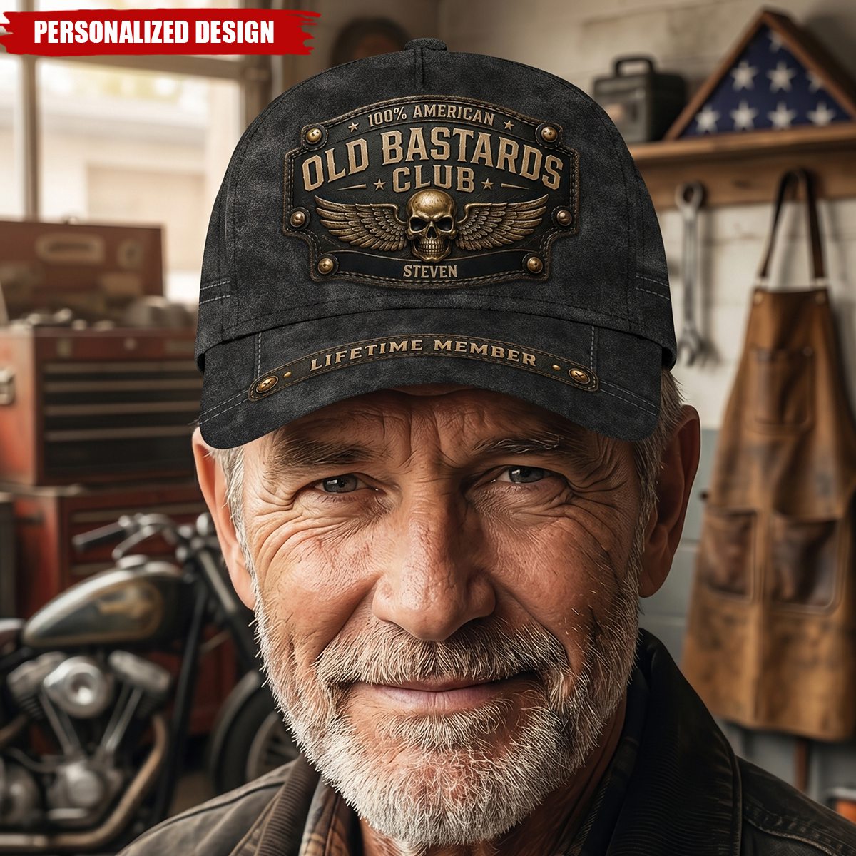 Personalized Classic Cap - Funny Lifetime Membership - Vintage Gift For Him, Husband, Dad, Grandpa