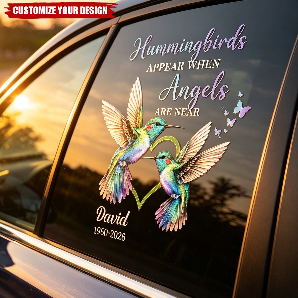 Your Love Still Walks Beside Us Every Day - Personalized Decal