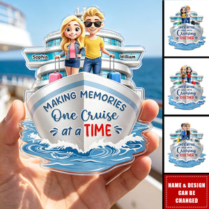 Cruising Partners Forever - Personalized Acrylic Magnet