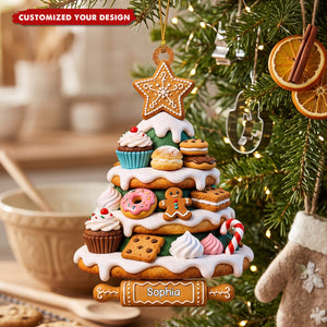 Baking Some Christmas Memories - Custom Ornament, Gift For Bakers