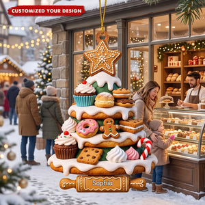 Baking Some Christmas Memories - Custom Ornament, Gift For Bakers