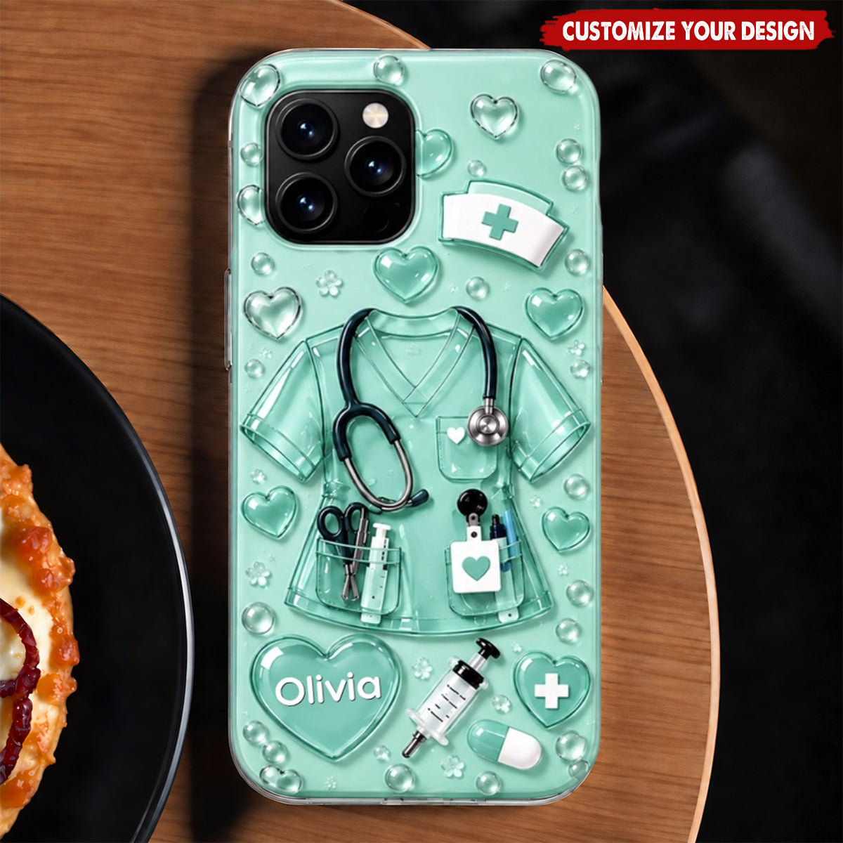 Personalized Nurse Phone Case, RN LPN Nurse Graduation Gift