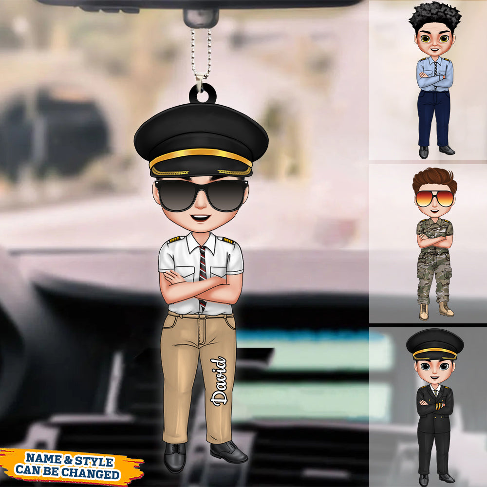 I'm An Airplane Pilot, Pilot Ornament Gift