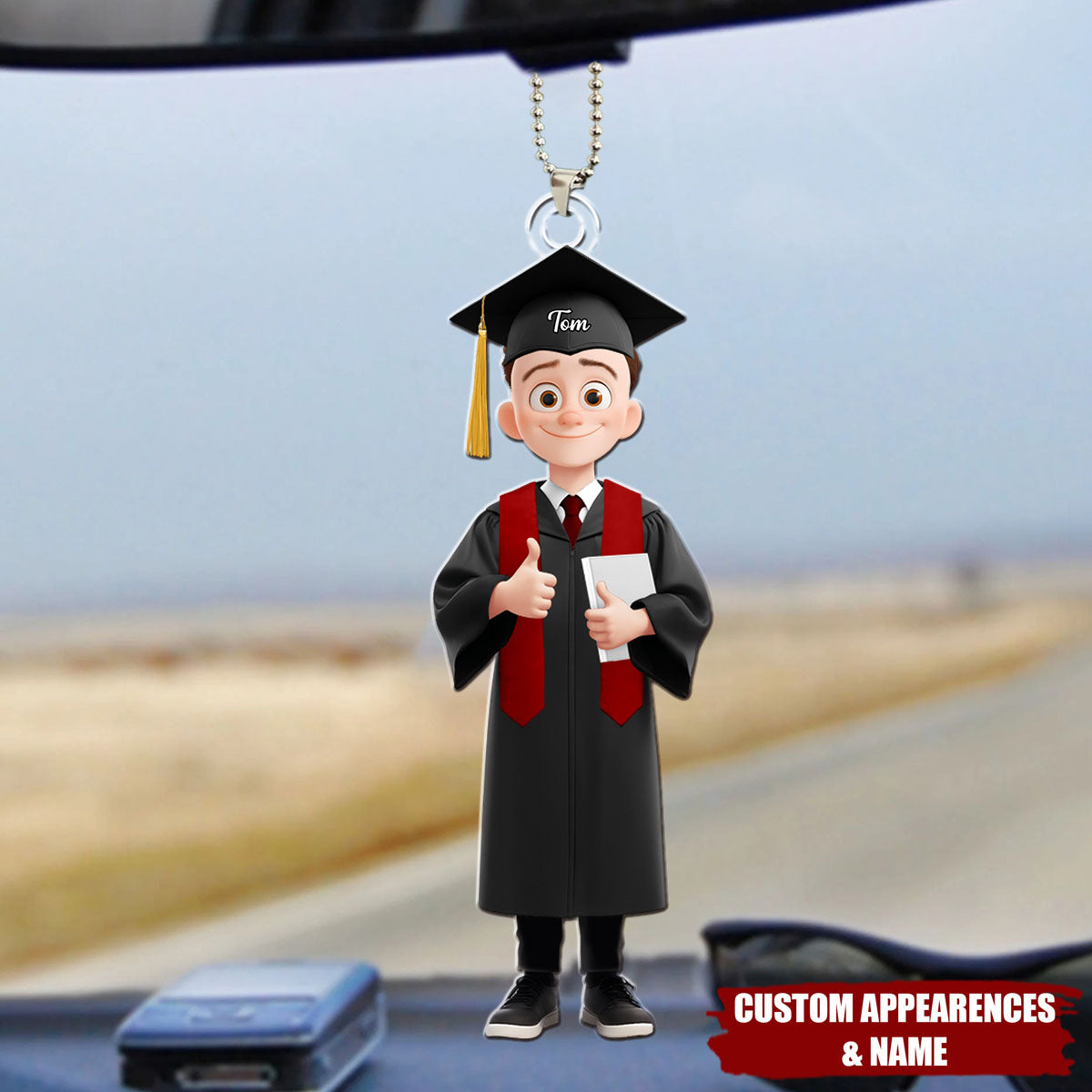 New Version Proud Family Of A Graduate - Personalized Ornament