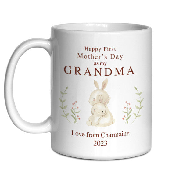 Personalized First Mother's Day Grandma Mug