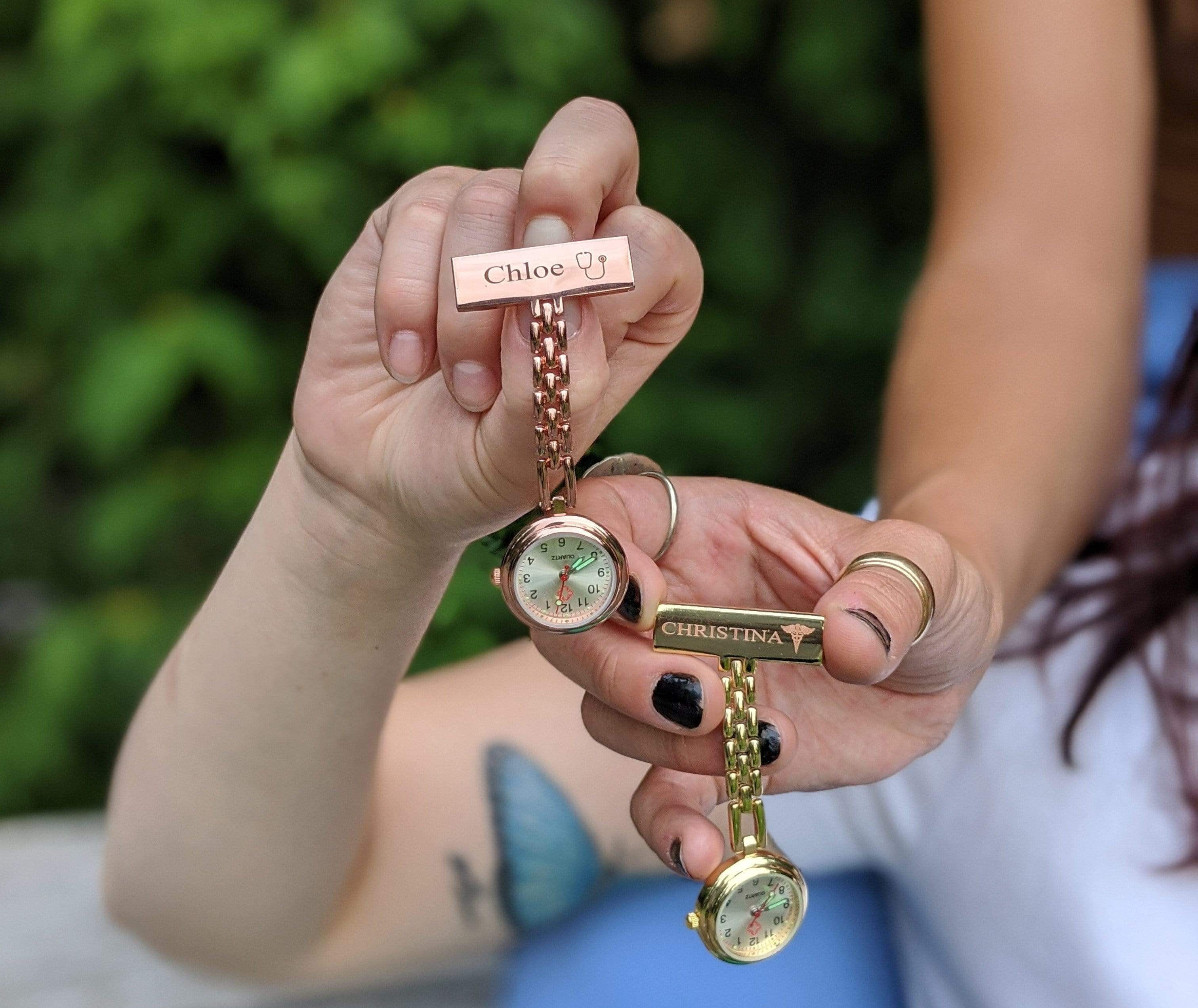 Personalized outlet brooch watch