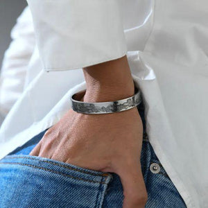 I Will Always Be With You - Personalized Cuff Bracelet