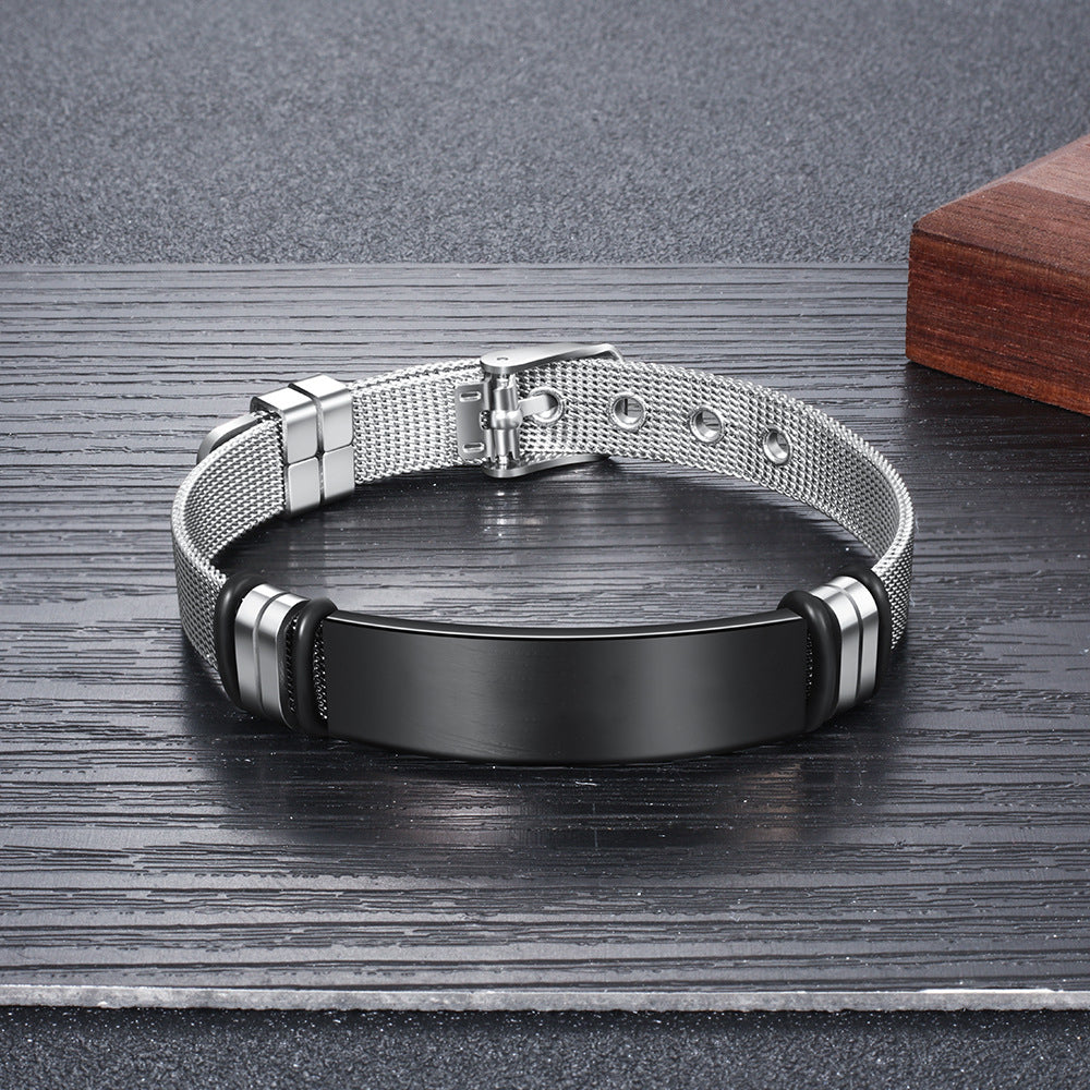 Personalized In Loving Memory Engraved Bracelet