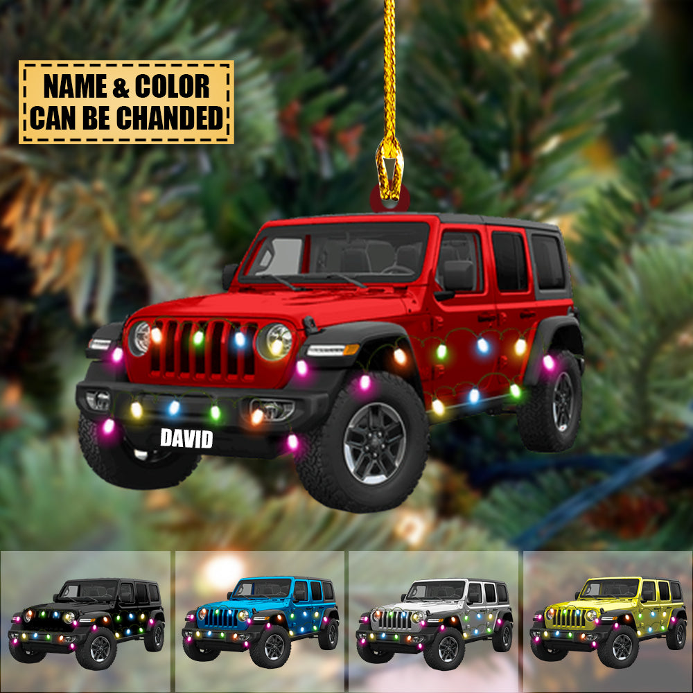 Off-Road Suvs, Personalized Christmas Ornament