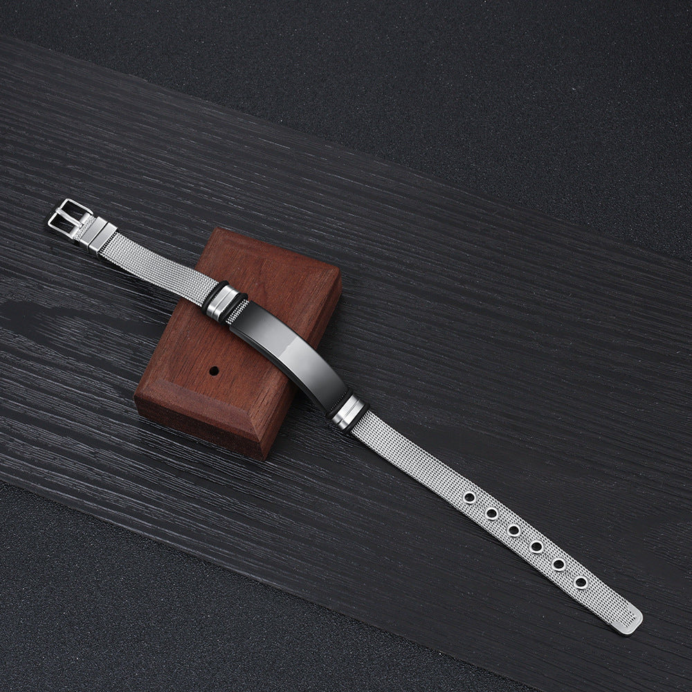 Personalized In Loving Memory Engraved Bracelet