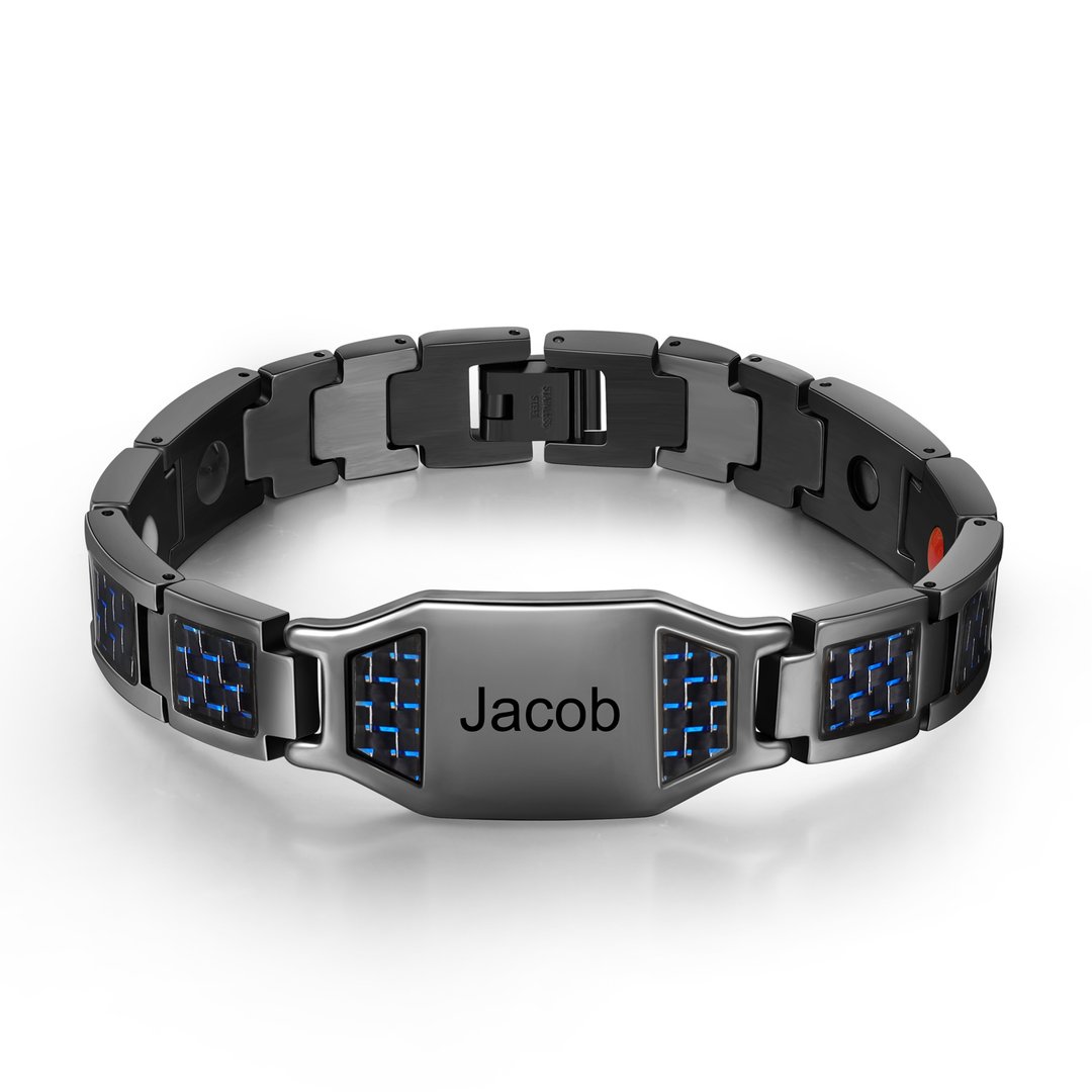 Personalized Men Bracelet Custom Name Bracelet for Him