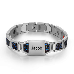 Personalized Men Bracelet Custom Name Bracelet for Him
