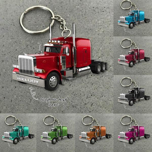 Truck Vintage Personalized - Keychain