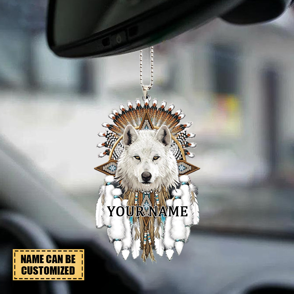 Native American Unique Design  Acrylic Ornament