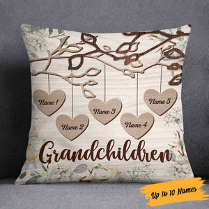 Personalized Mom Grandma Granddaughter Grandson Pillowcase