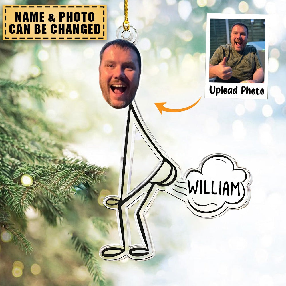World's Greatest Farter - Personalized Acrylic Photo Ornament