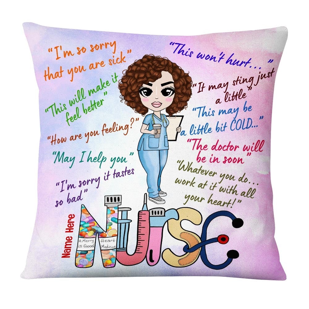 Personalized Proud Nurse Pillowcase