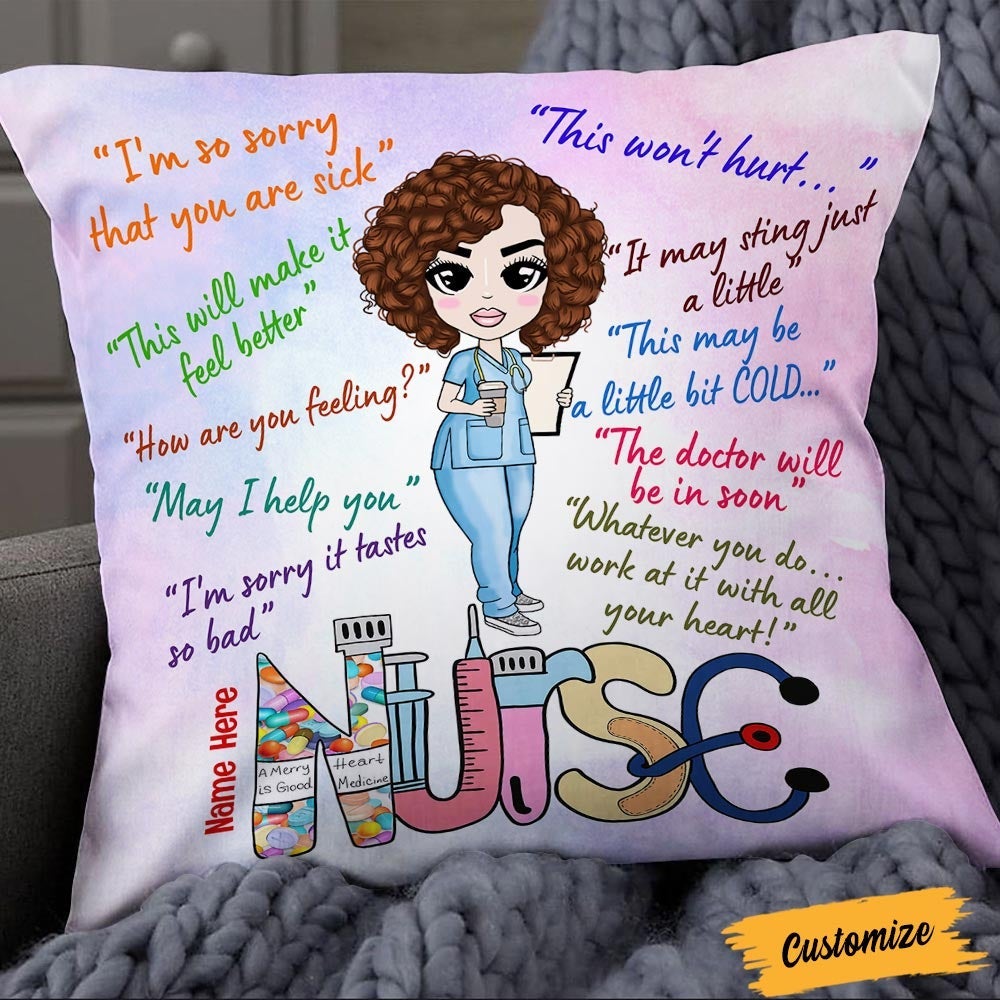 Personalized Proud Nurse Pillowcase