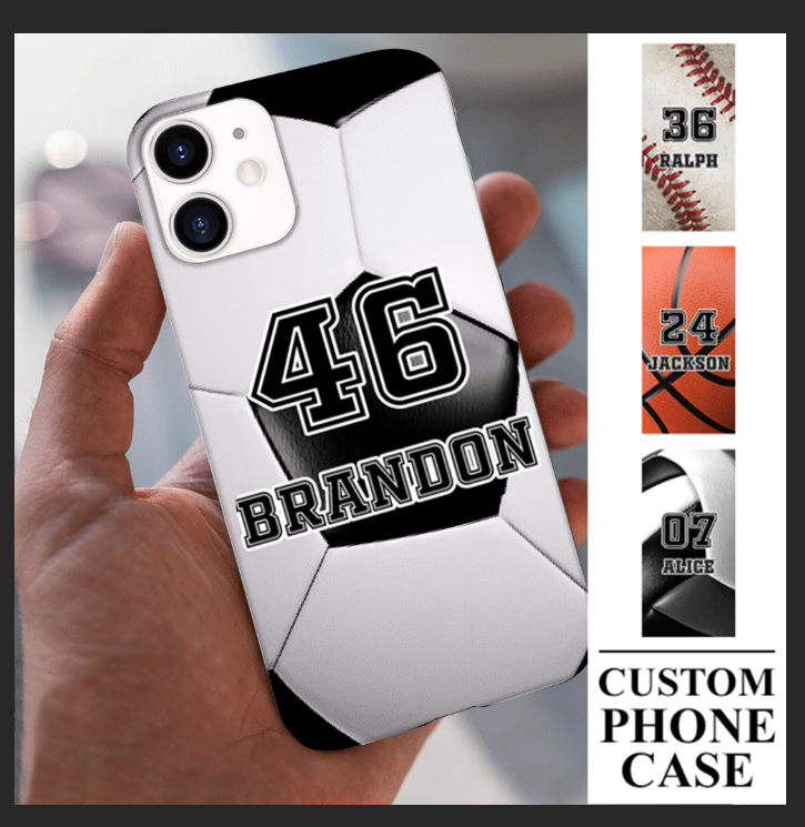 Personalized Balls Custom Name&Number Phone Case