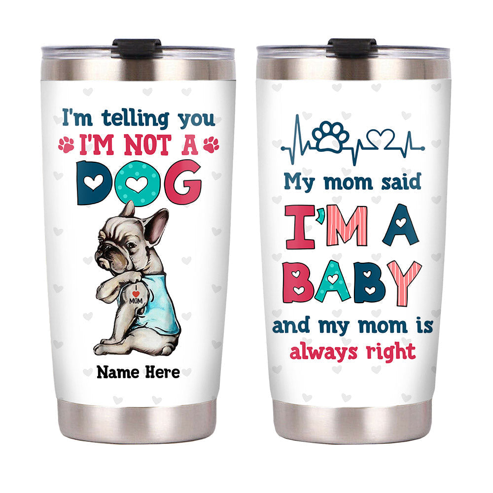 Personalized Dog Mom Baby
