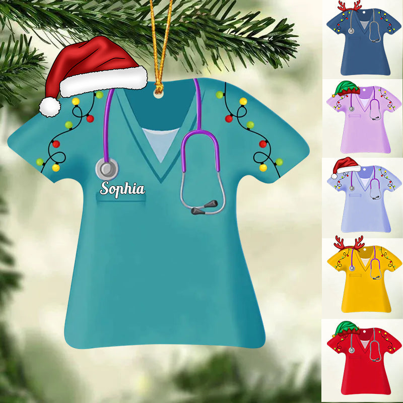 Personalized Aluminium Ornament - Gift For Nurse - Being A Nurse