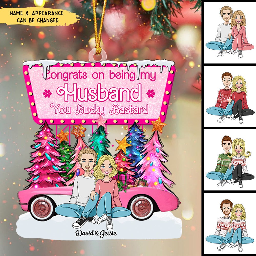 You're By Far My favorite - Christmas Tree Ornament - Personalized Ornament - Couple Gifts